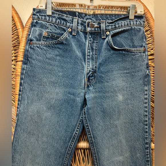 Vintage Levi's 517 Orange Tab Jeans - Picture 3 of 8